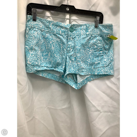 Shorts Designer By Lilly Pulitzer In Blue & White, Size: 6