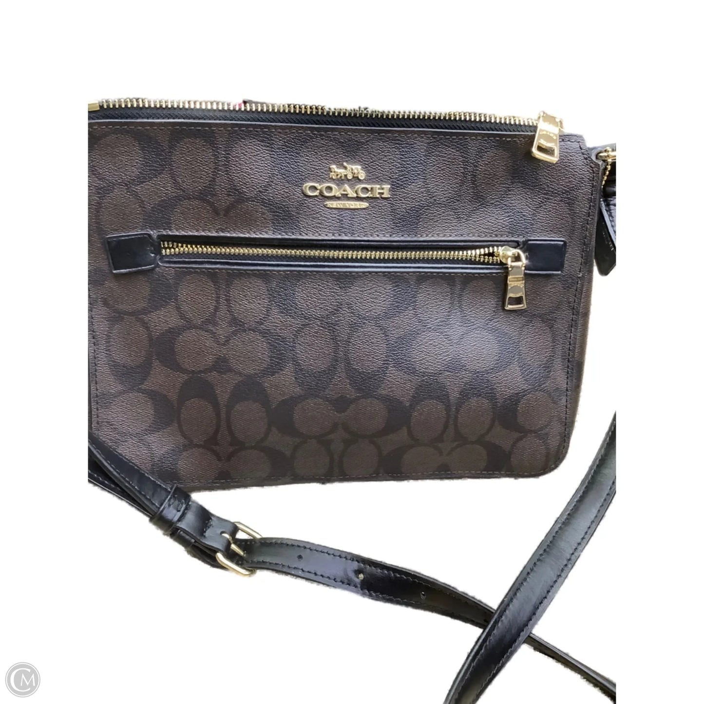 Crossbody Designer By Coach, Size: Medium
