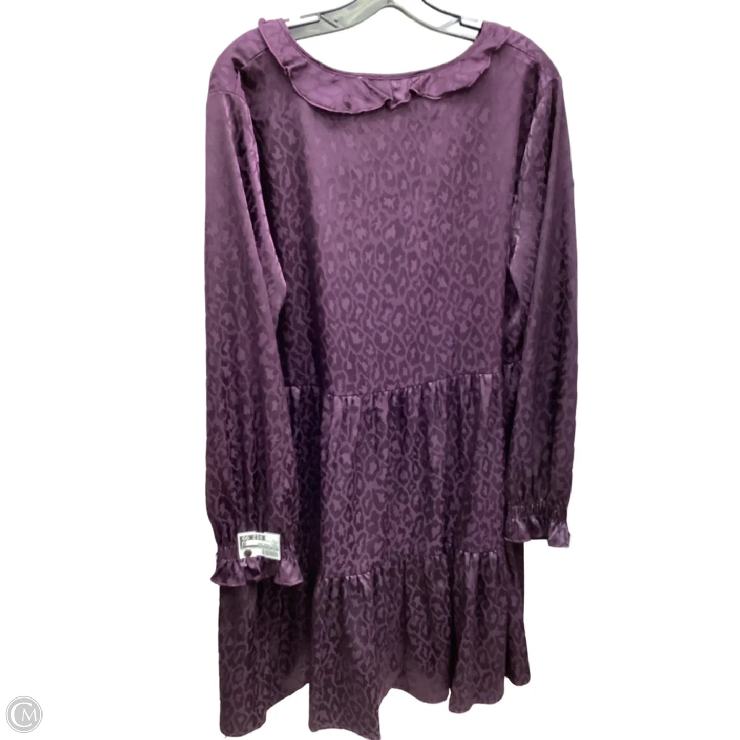 Dress Casual Midi By Emma And Michele In Purple, Size: L