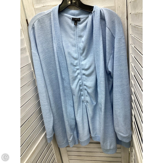 Cardigan By Talbots In Blue, Size: 2x