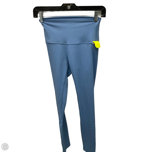 Athletic Leggings By Lululemon In Blue, Size: 4