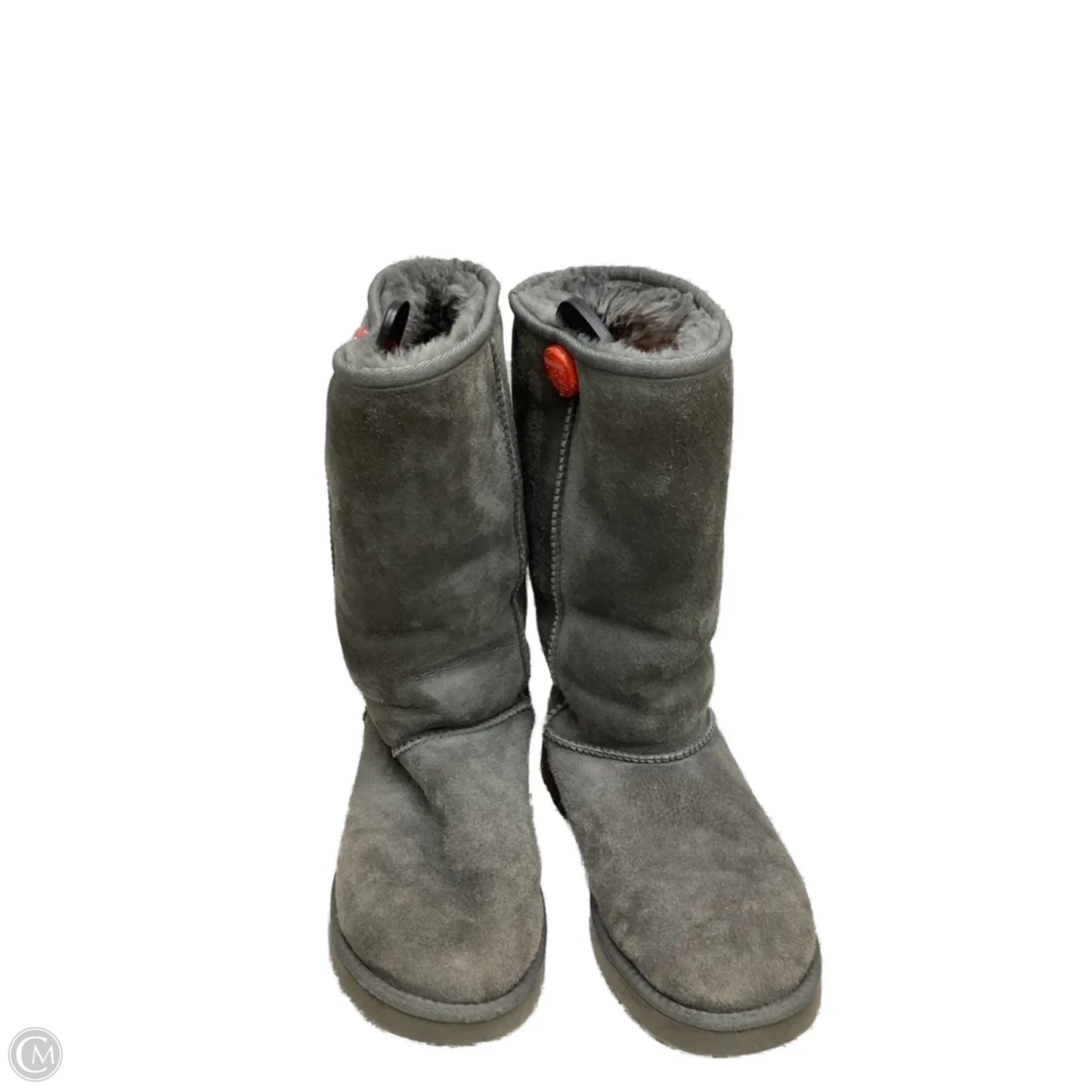Boots Designer By Ugg In Grey, Size: 7