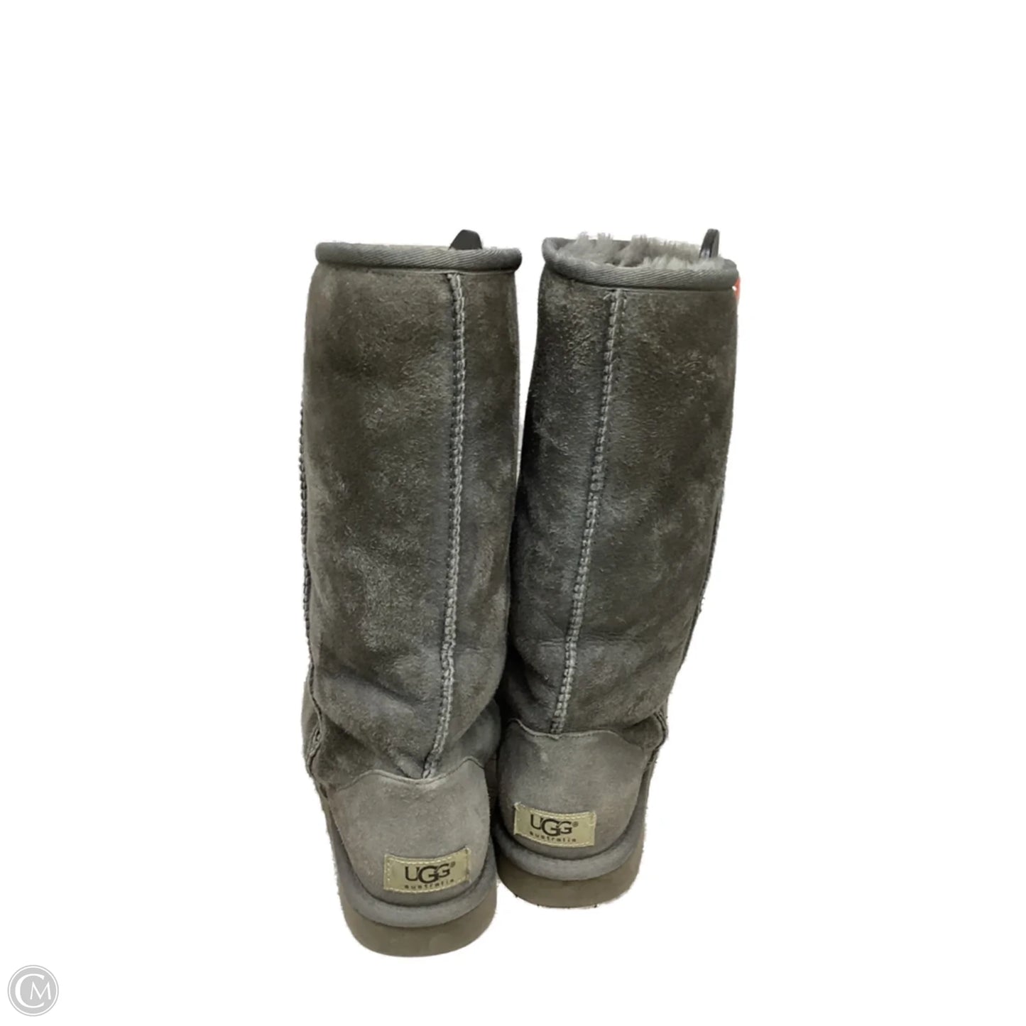 Boots Designer By Ugg In Grey, Size: 7