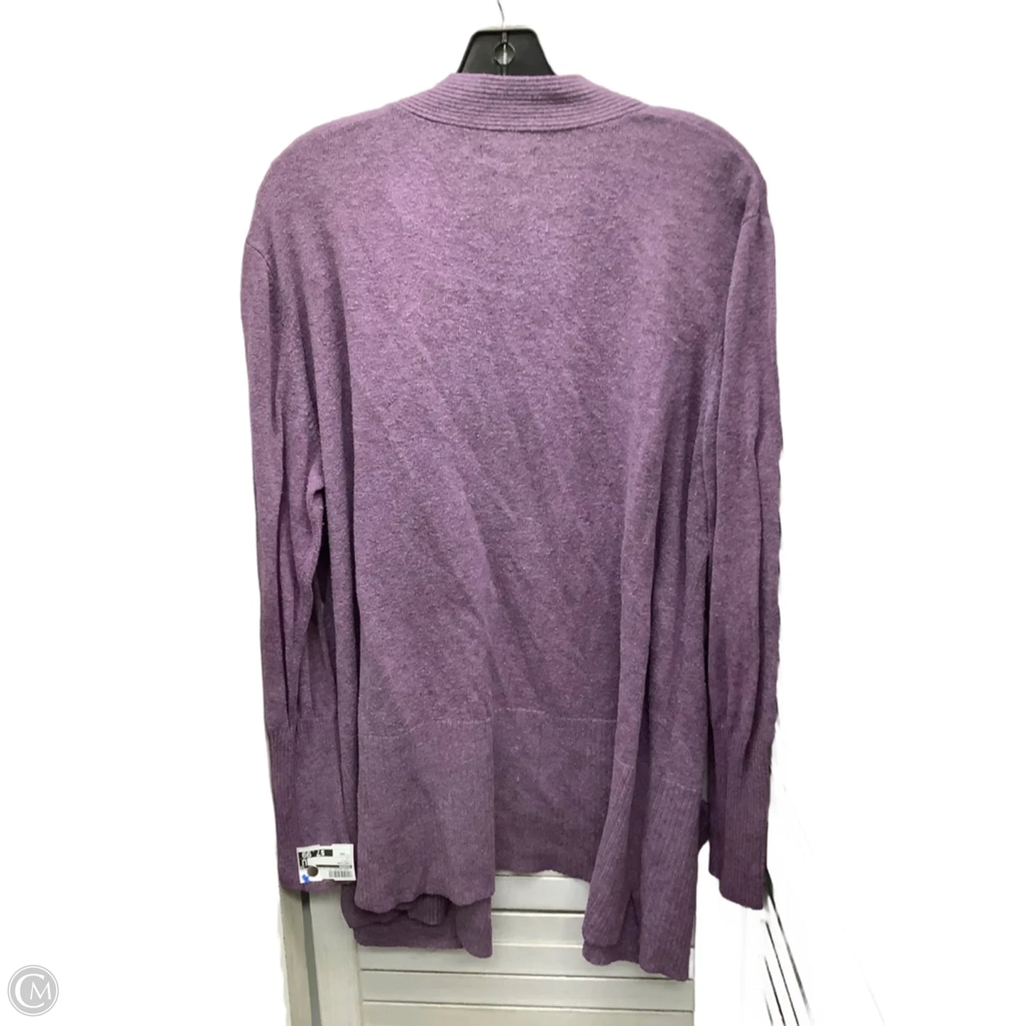Cardigan By Sonoma In Purple, Size: Xxl