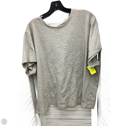 Top Short Sleeve By L.l. Bean In Beige, Size: 3x