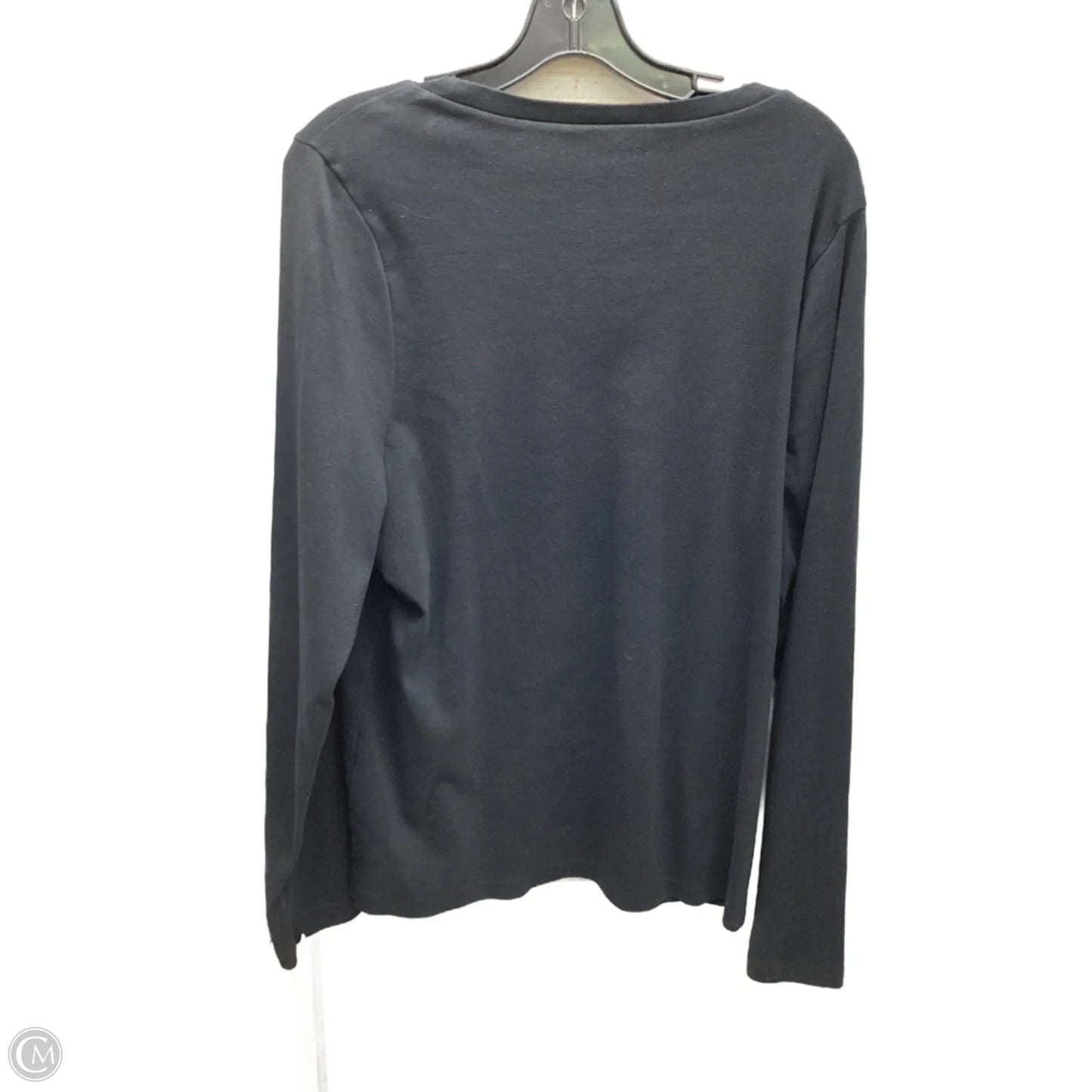 Top Long Sleeve By J. Crew In Black, Size: 3x