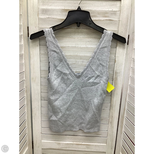 Top Sleeveless By Aerie In Grey, Size: M