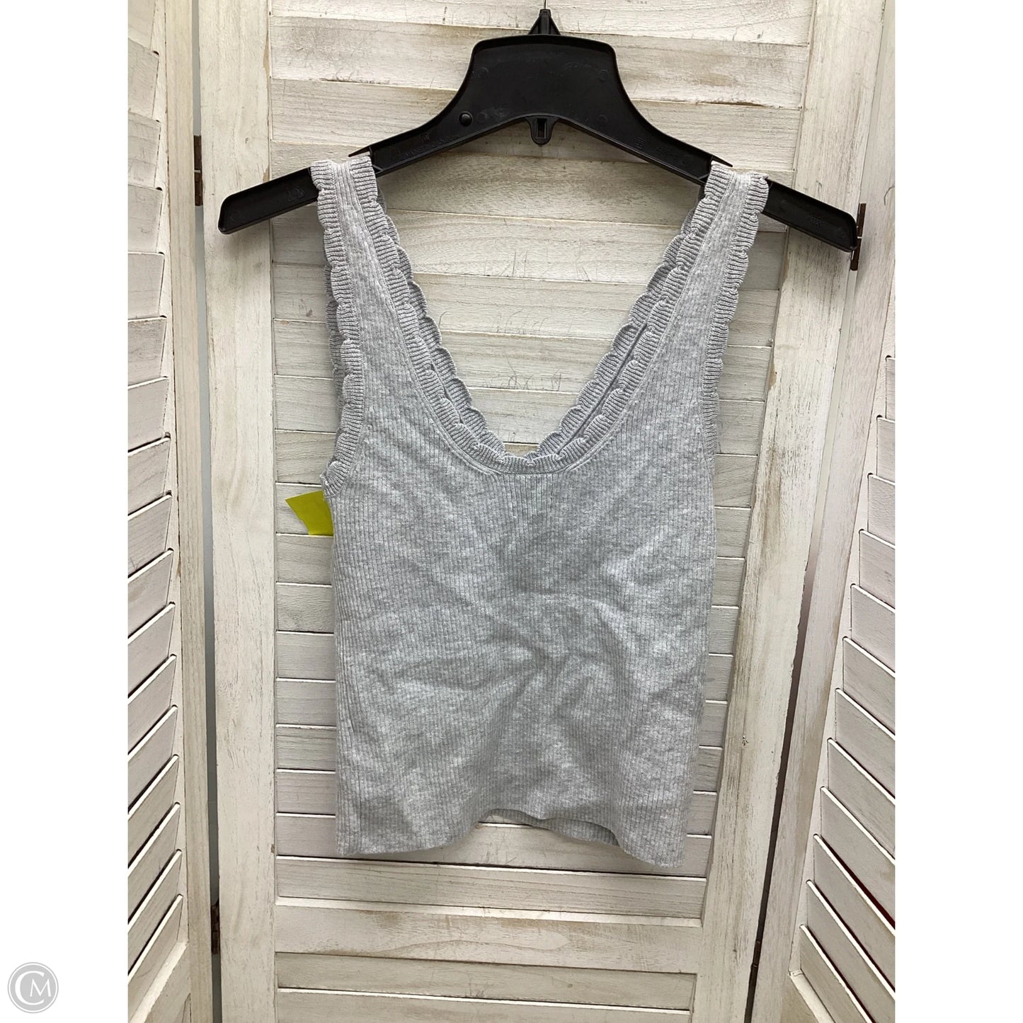 Top Sleeveless By Aerie In Grey, Size: M
