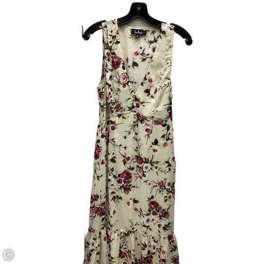 Dress Casual Maxi By Lulus In Floral Print, Size: M