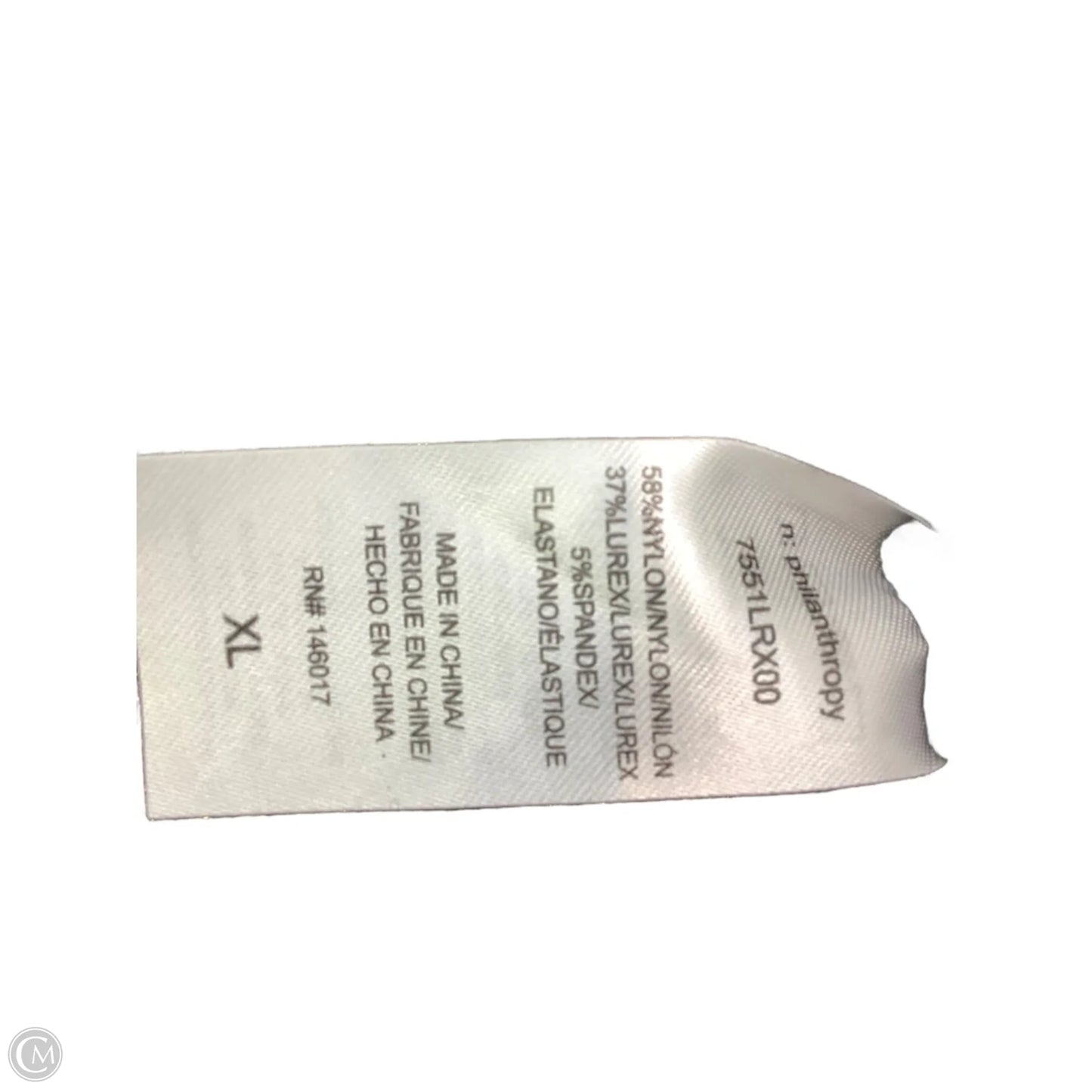 Dress Party Midi By Clothes Mentor In Gold, Size: Xl