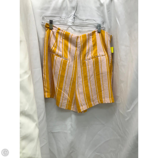 Shorts By Ann Taylor In Striped Pattern, Size: 12