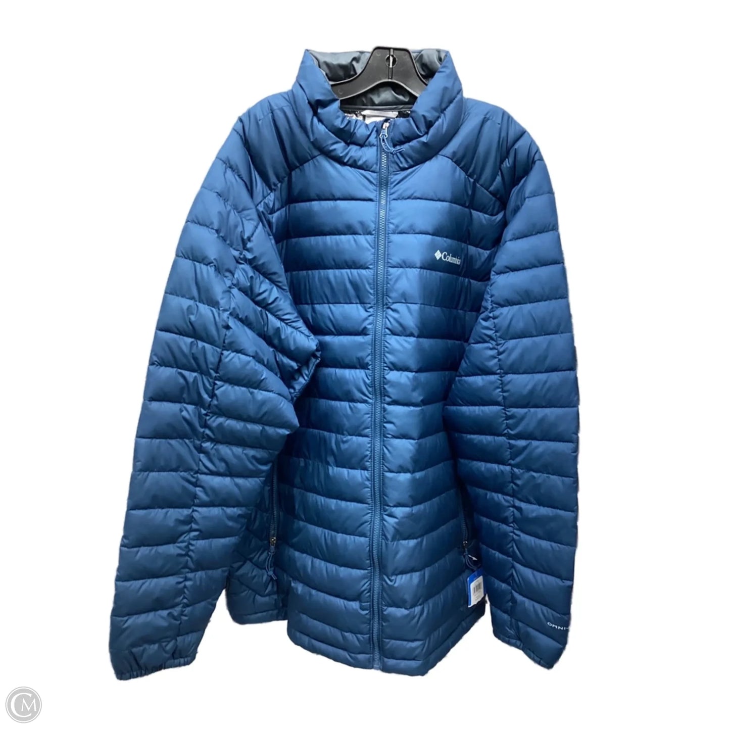 Jacket Puffer & Quilted By Columbia In Blue, Size: 2x