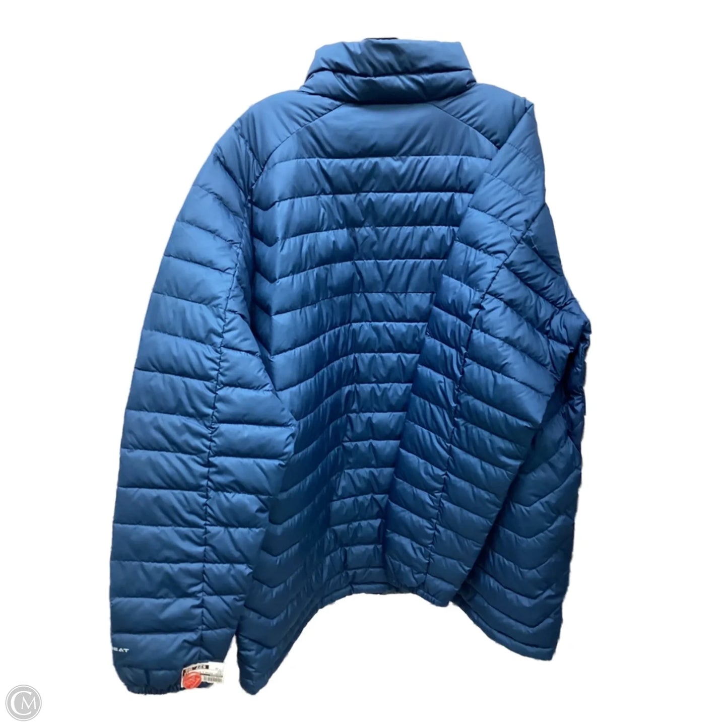 Jacket Puffer & Quilted By Columbia In Blue, Size: 2x