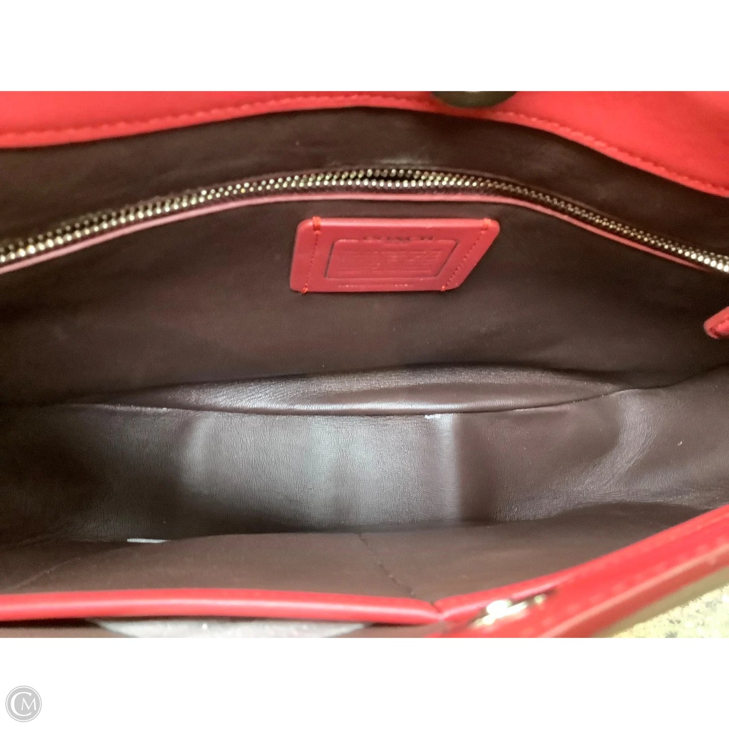 Handbag Designer By Coach, Size: Medium