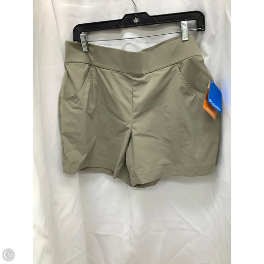 Athletic Shorts By Columbia In Beige, Size: L