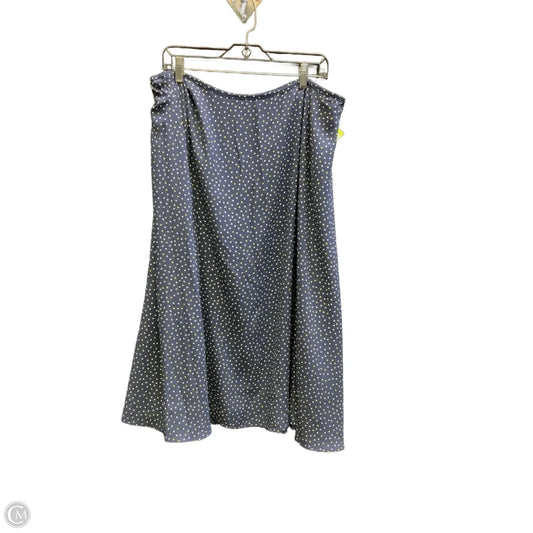 Skirt Maxi By Talbots In Polkadot Pattern, Size: 16