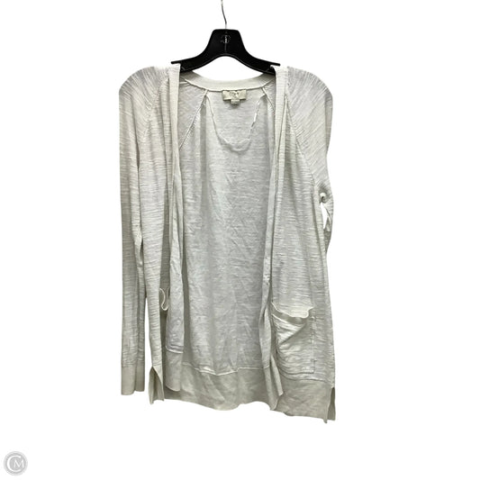 Cardigan By Loft In White, Size: M