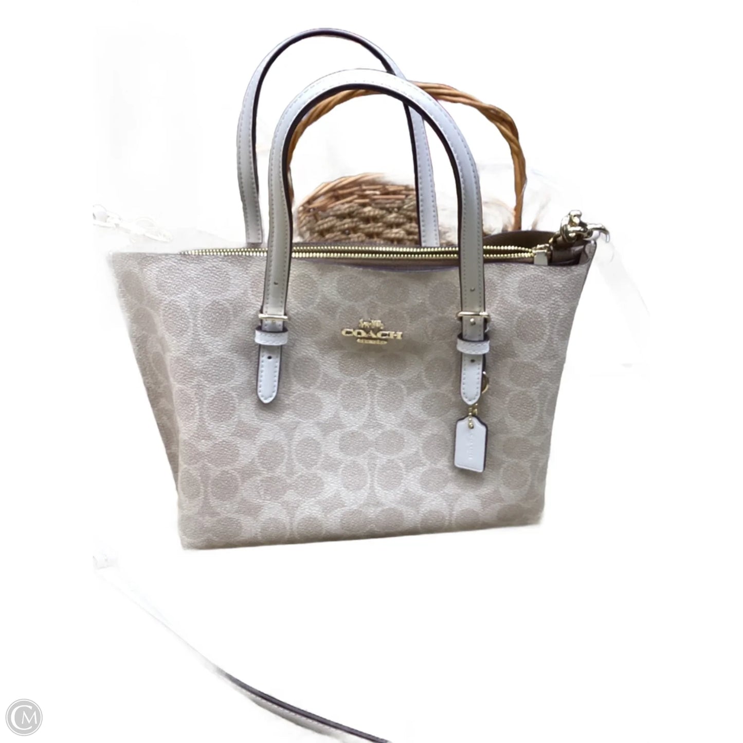 Crossbody Designer By Coach, Size: Small