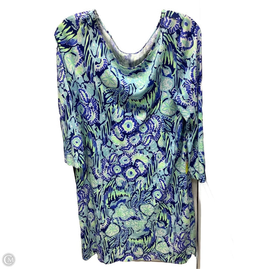 Dress Designer By Lilly Pulitzer In Striped Pattern, Size: L