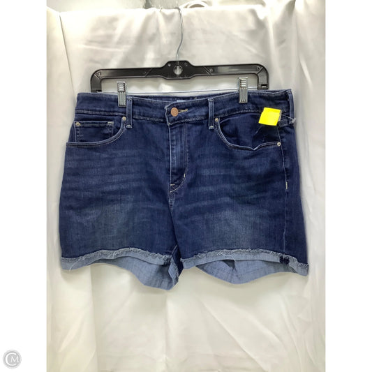 Shorts By Levis In Blue Denim, Size: 16