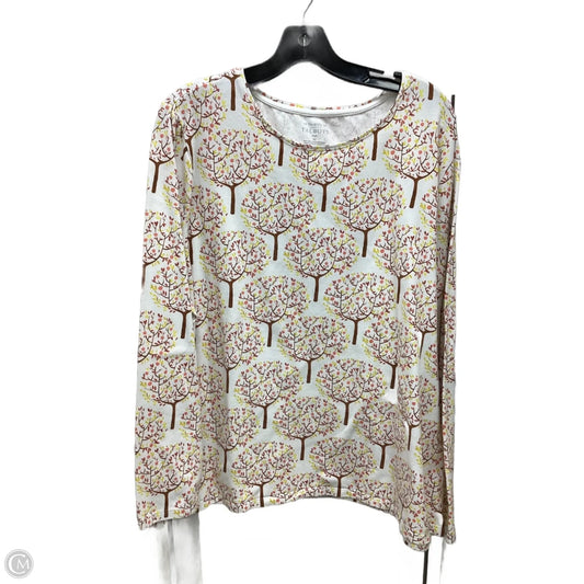 Top Long Sleeve By Talbots In Multi-colored, Size: 3x