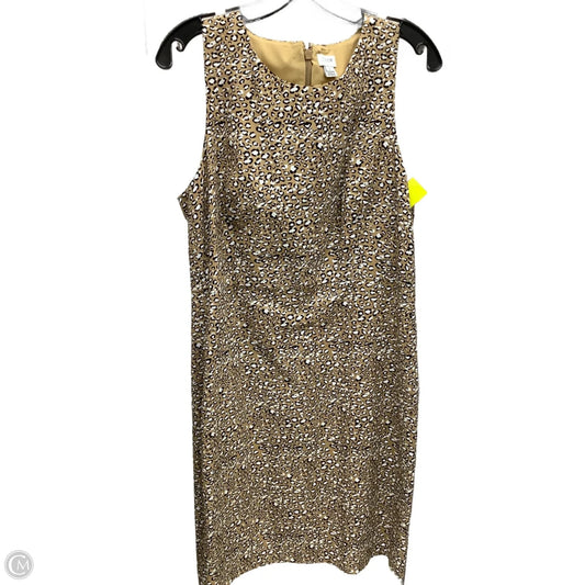 Dress Casual Midi By J. Crew In Leopard Print, Size: 12