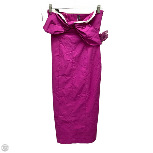 Dress Casual Midi By Anthropologie In Purple, Size: S