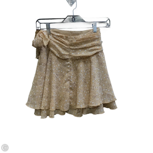 Skirt Mini & Short By Aerie In Paisley Print, Size: Xs