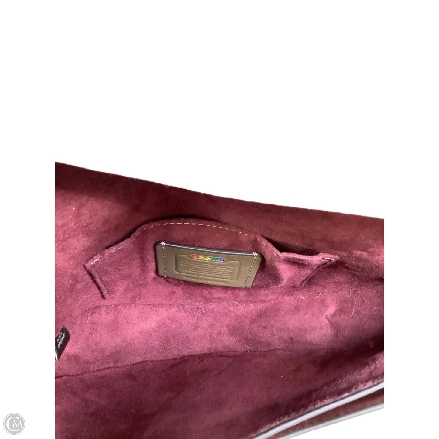 Crossbody Designer By Coach, Size: Small