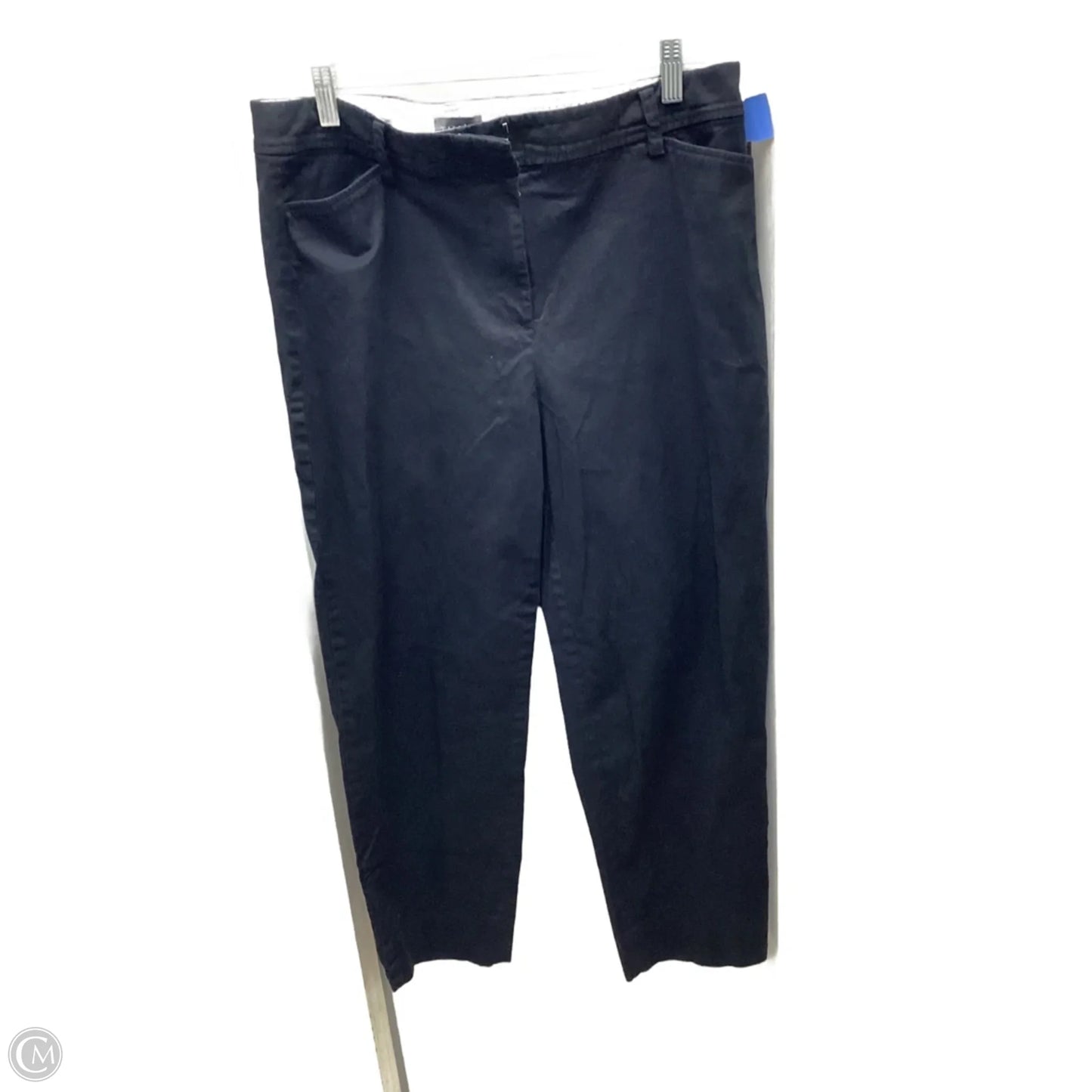 Pants Cropped By Talbots In Black, Size: 12