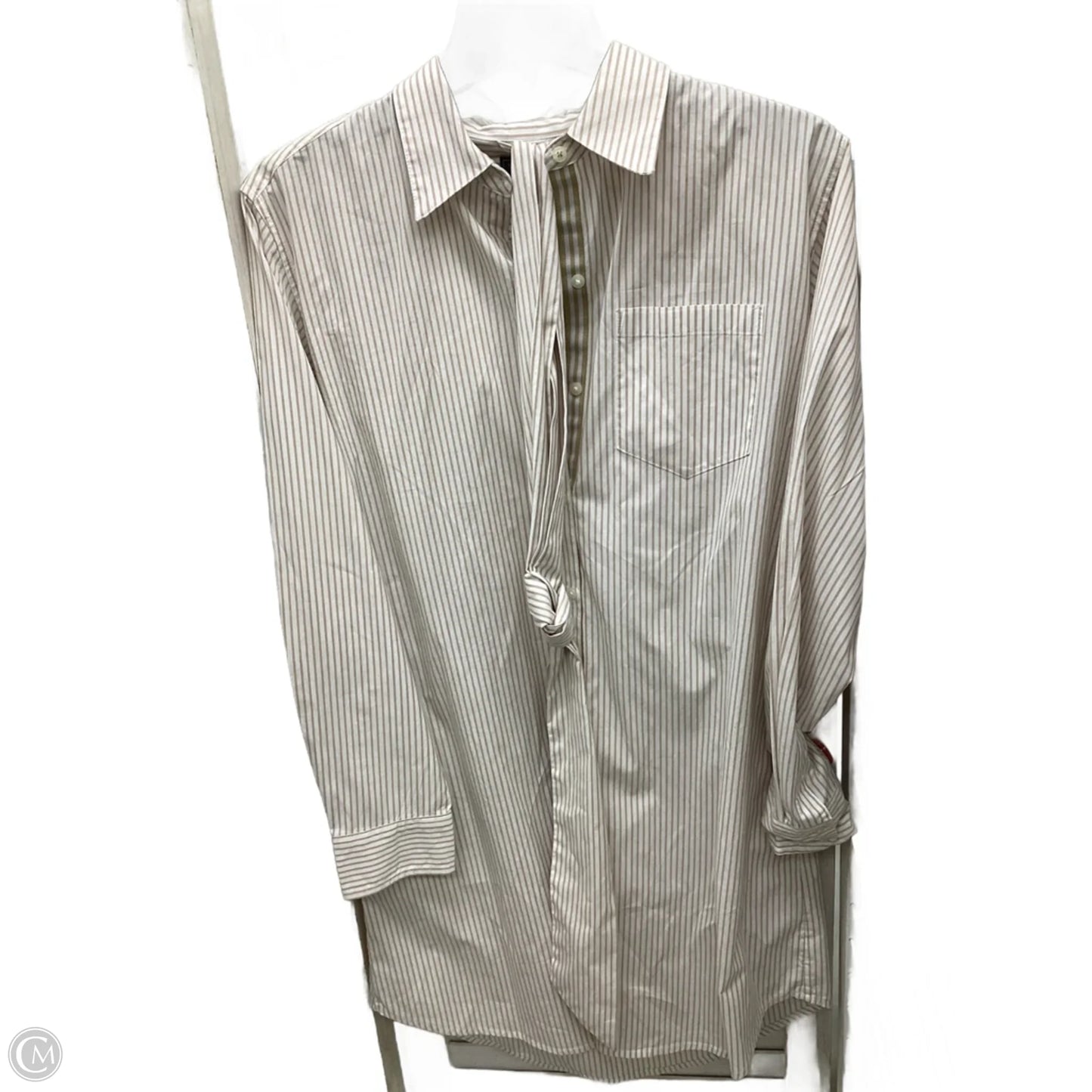 Dress Casual Midi By Vineyard Vines In Striped Pattern, Size: S