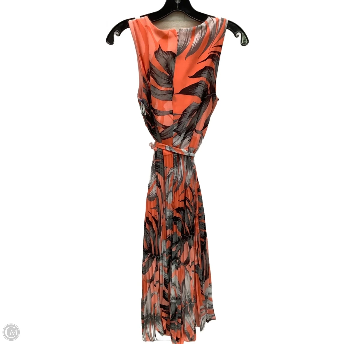 Dress Casual Midi By Clothes Mentor In Tropical Print, Size: 8