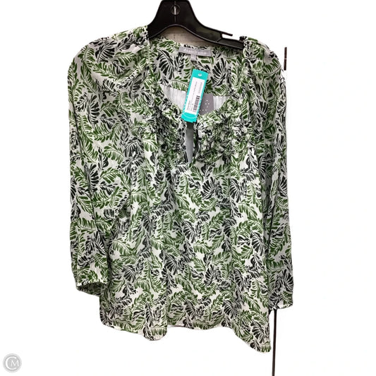 Top Long Sleeve By Daniel Rainn In Multi-colored, Size: Xl