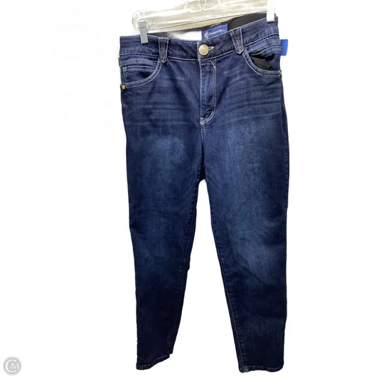 Jeans Skinny By Democracy In Blue Denim, Size: 14