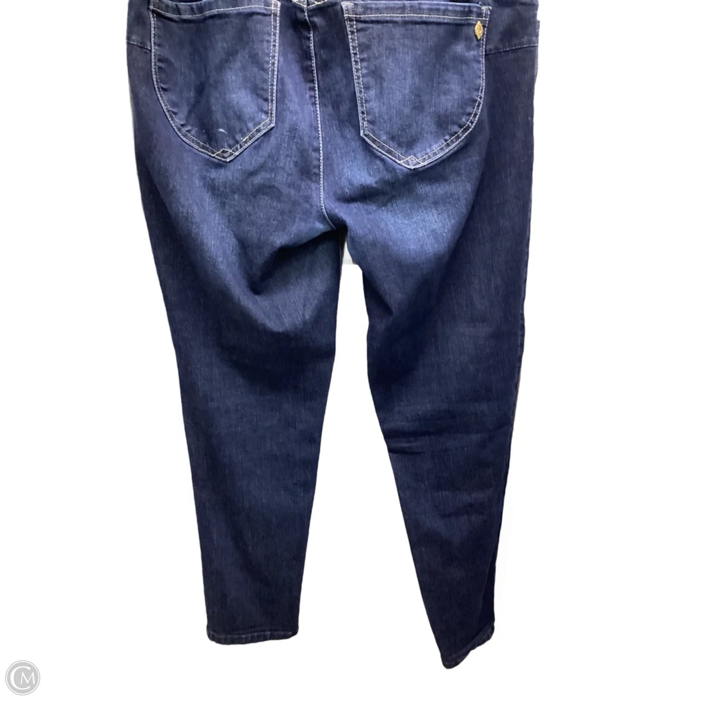 Jeans Skinny By Democracy In Blue Denim, Size: 14