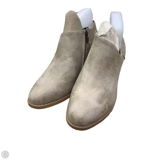 Shoes Heels Block By Clothes Mentor In Beige, Size: 9