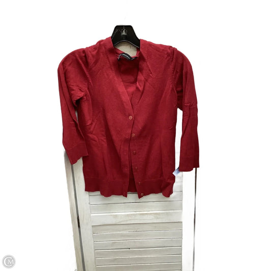 Cardigan By New York And Co In Red, Size: S
