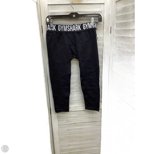Athletic Leggings Capris By Gym Shark In Black, Size: S