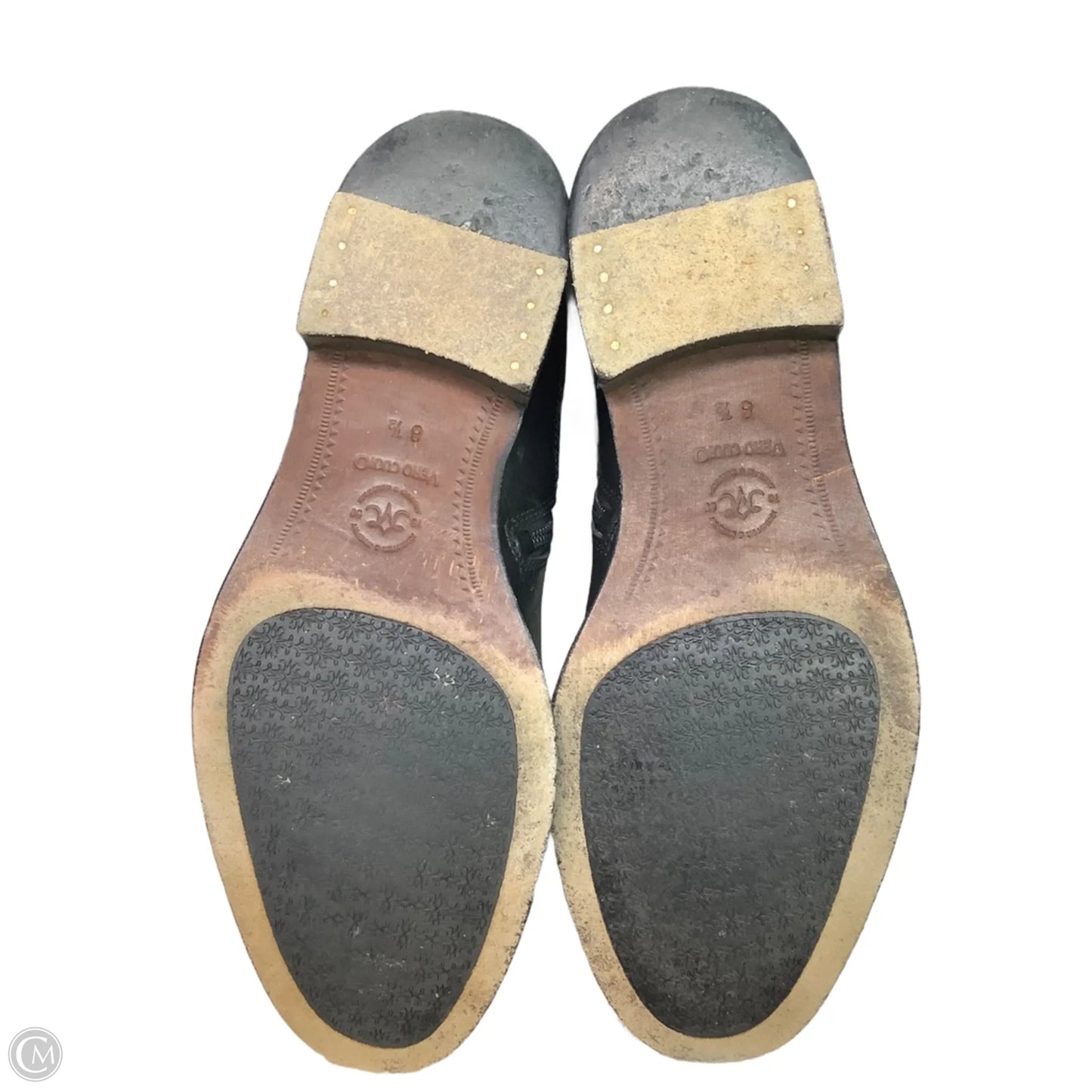 Boots Knee Flats By Clothes Mentor In Black, Size: 8.5