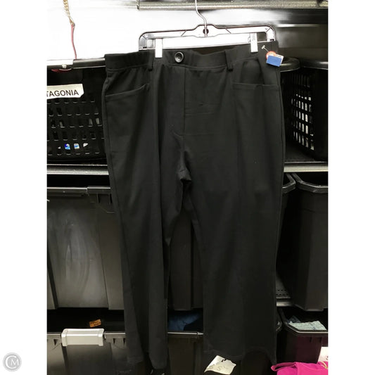 Pants Wide Leg By Clothes Mentor In Black, Size: 2x