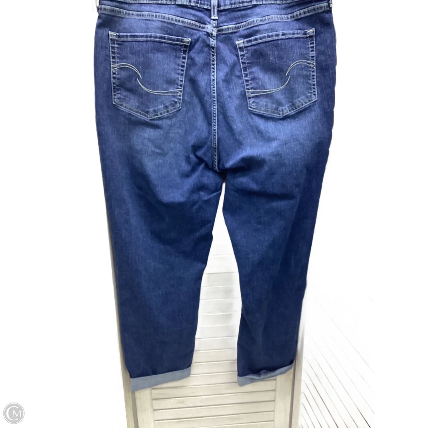 Jeans Boyfriend By Levis In Blue Denim, Size: 22