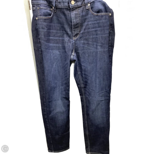 Jeans Skinny By White House Black Market In Blue Denim, Size: 10