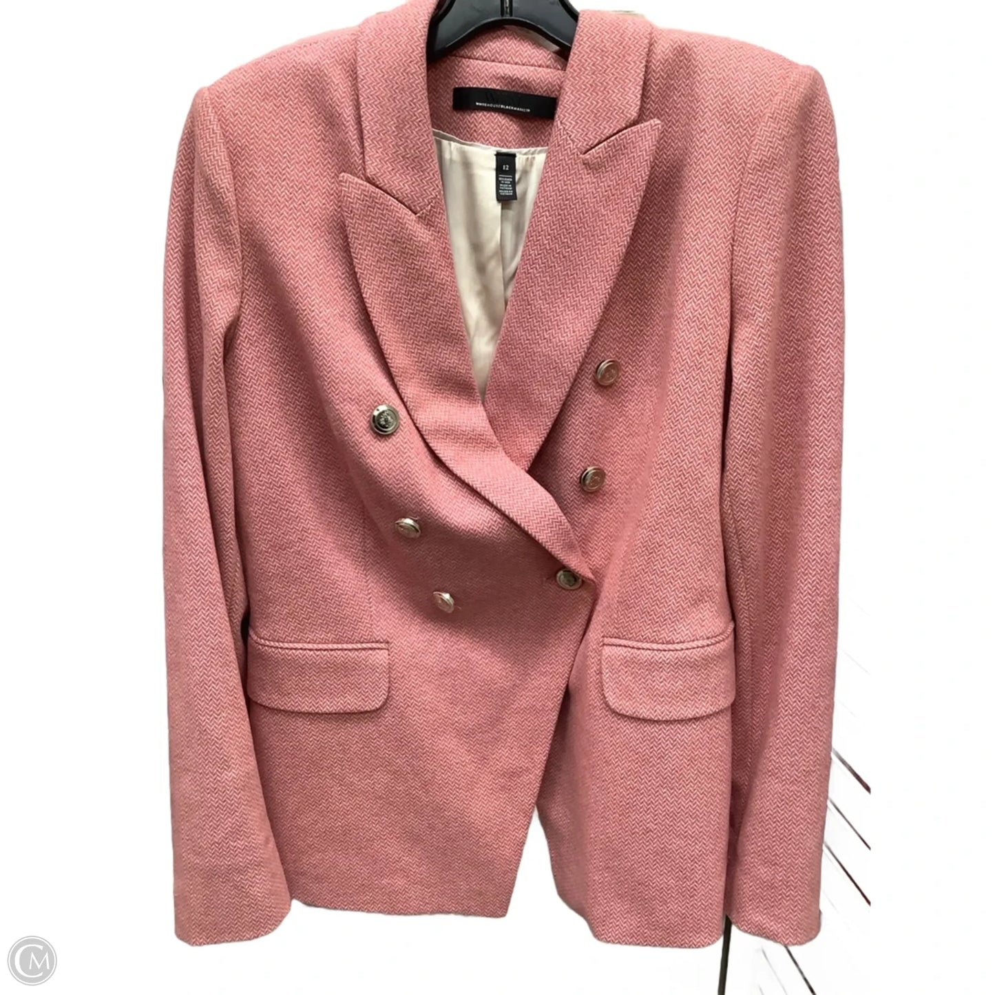 Blazer By White House Black Market In Pink, Size: 12