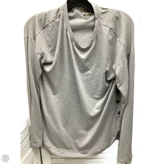 Top Long Sleeve By Como Vintage In Beige, Size: M