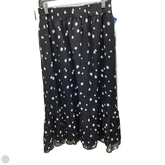Skirt Maxi By Loft In Polkadot Pattern, Size: M