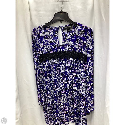 Top Long Sleeve By Lane Bryant In Floral Print, Size: 22
