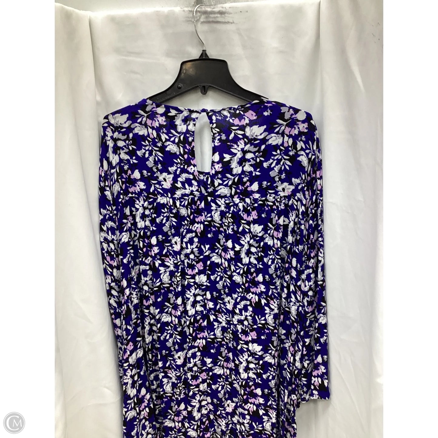 Top Long Sleeve By Lane Bryant In Floral Print, Size: 22