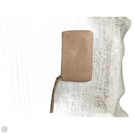 Wristlet Designer By Coach, Size: Large