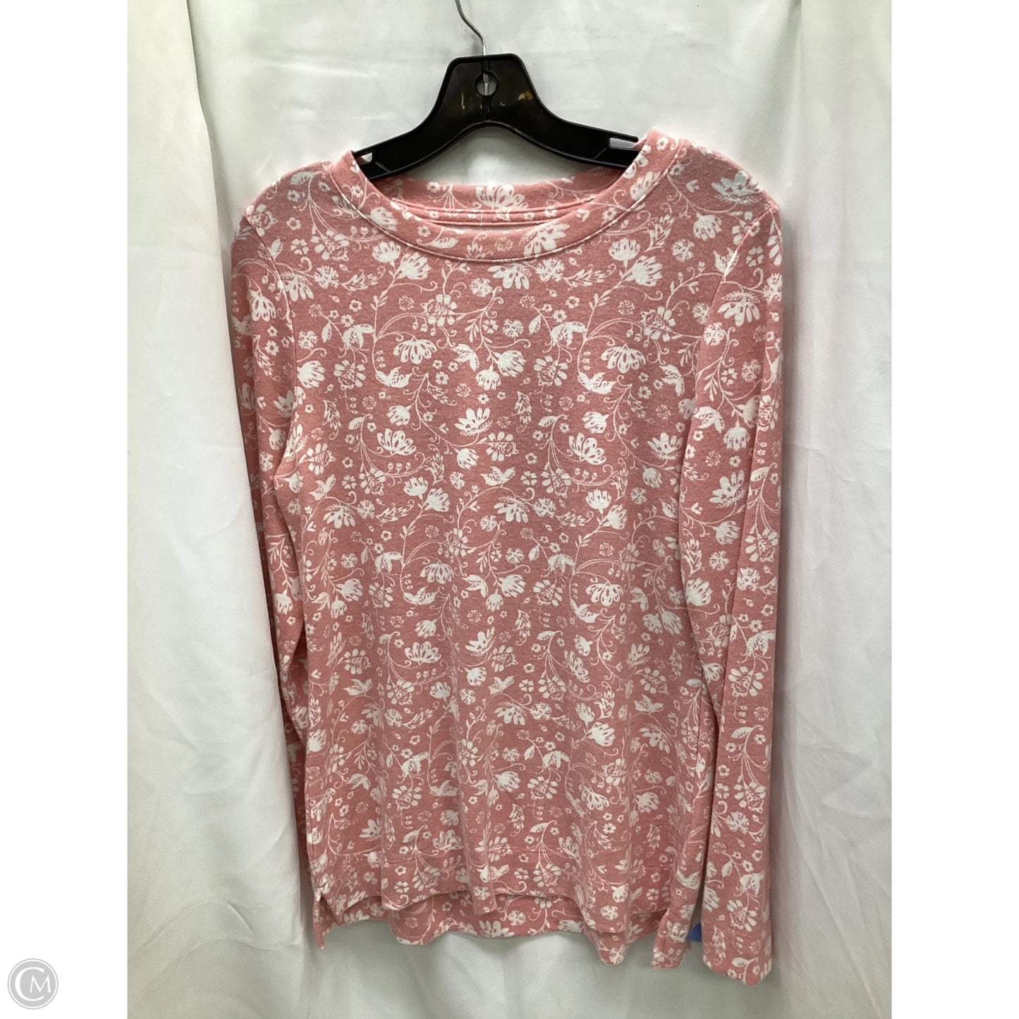 Top Long Sleeve By Croft And Barrow In Paisley Print, Size: Xs