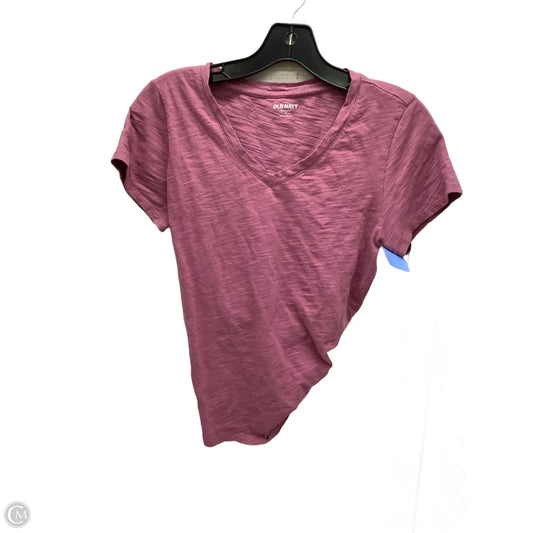 Top Short Sleeve By Old Navy In Mauve, Size: S